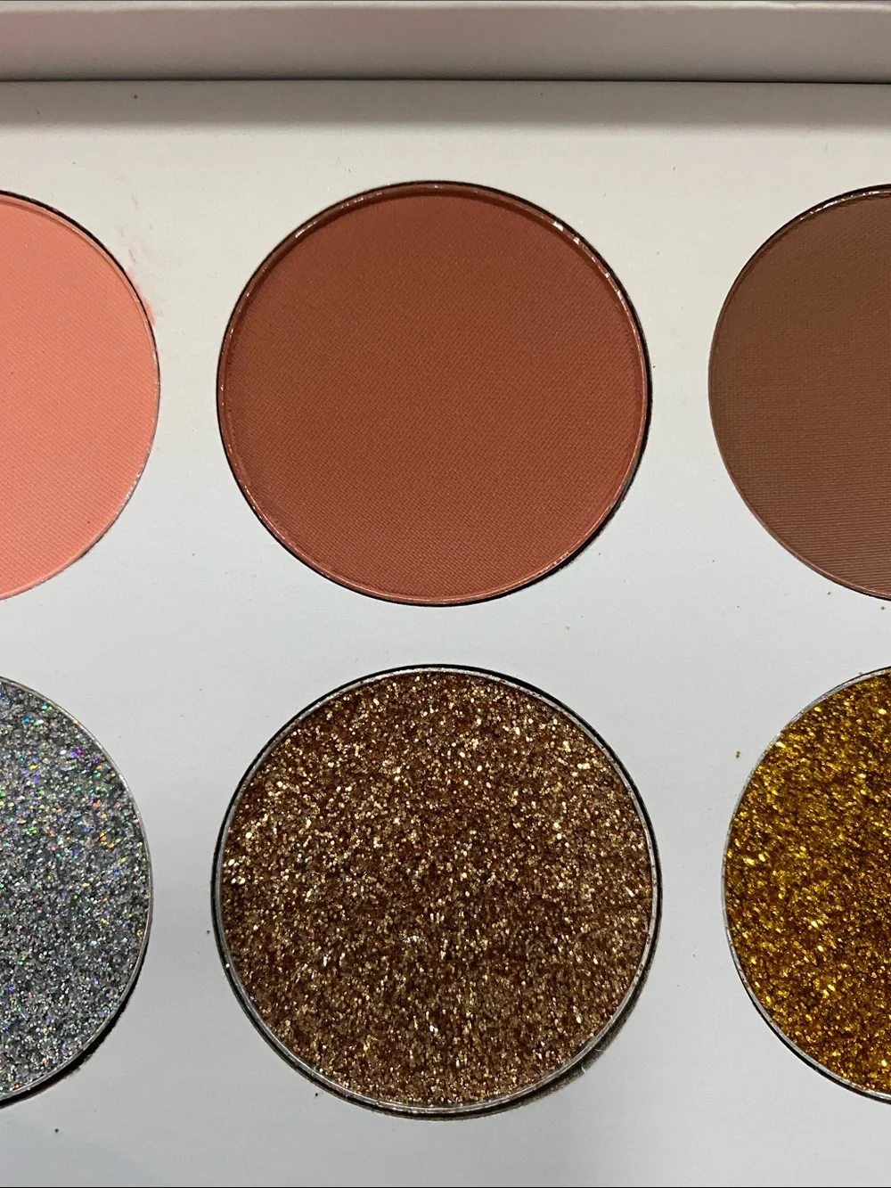 Unicorn II Eyeshadow Palette — Pink & Brown Tones with Glitter